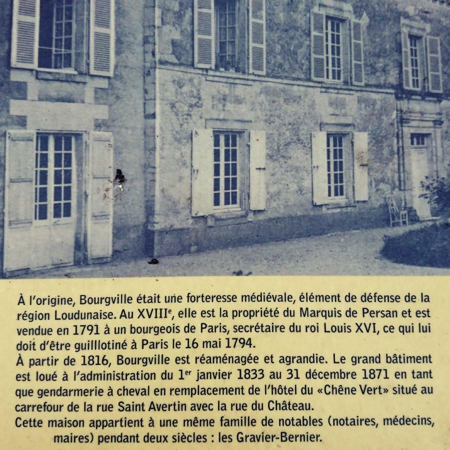 Domaine De Bourgville Monts-sur-Guesnes Dış mekan fotoğraf